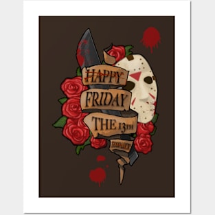 Happy Friday the 13th! Good Luck Posters and Art